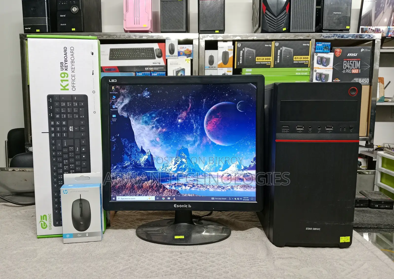 Desktop Computer 4GB Intel Core i3 HDD 500GB