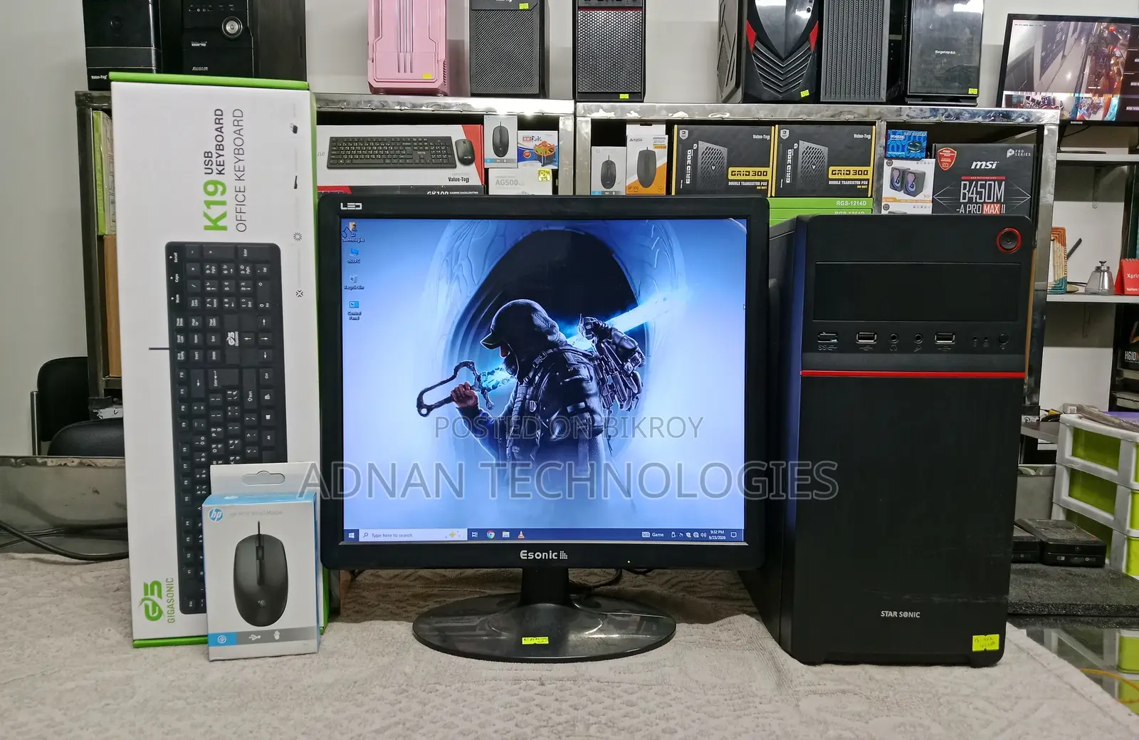 Desktop Computer 4GB Intel Core i3 HDD 500GB