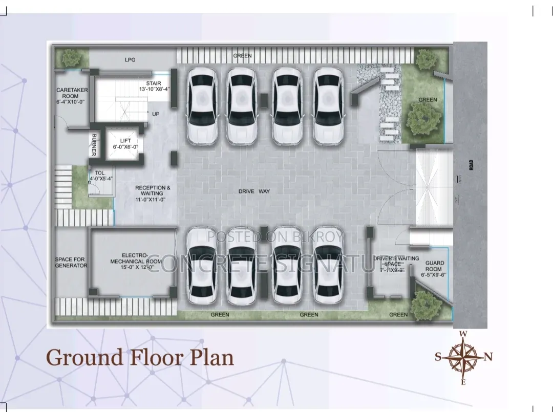 4 Bedroom Apartment in Concrete Signature, Basundhara for Sale