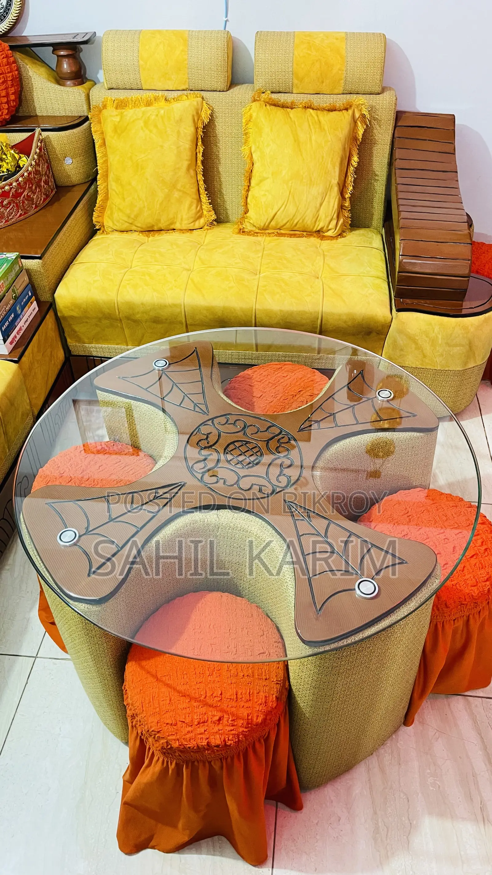 কণার সোফার ফুল সেট