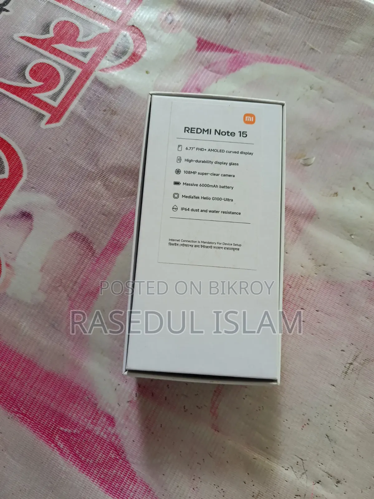 Xiaomi Redmi Note 15 128 GB Black
