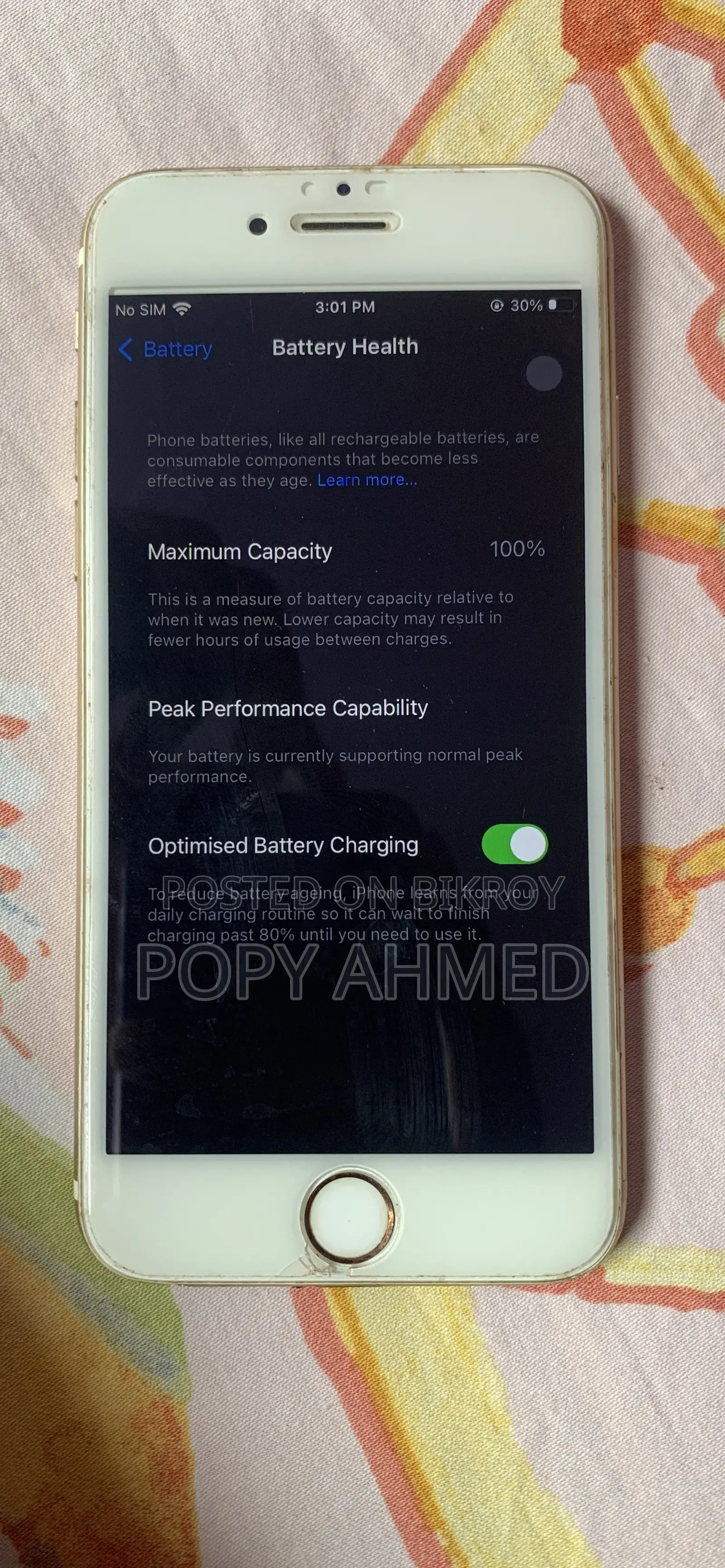 Apple iPhone 6s 64 GB Rose Gold