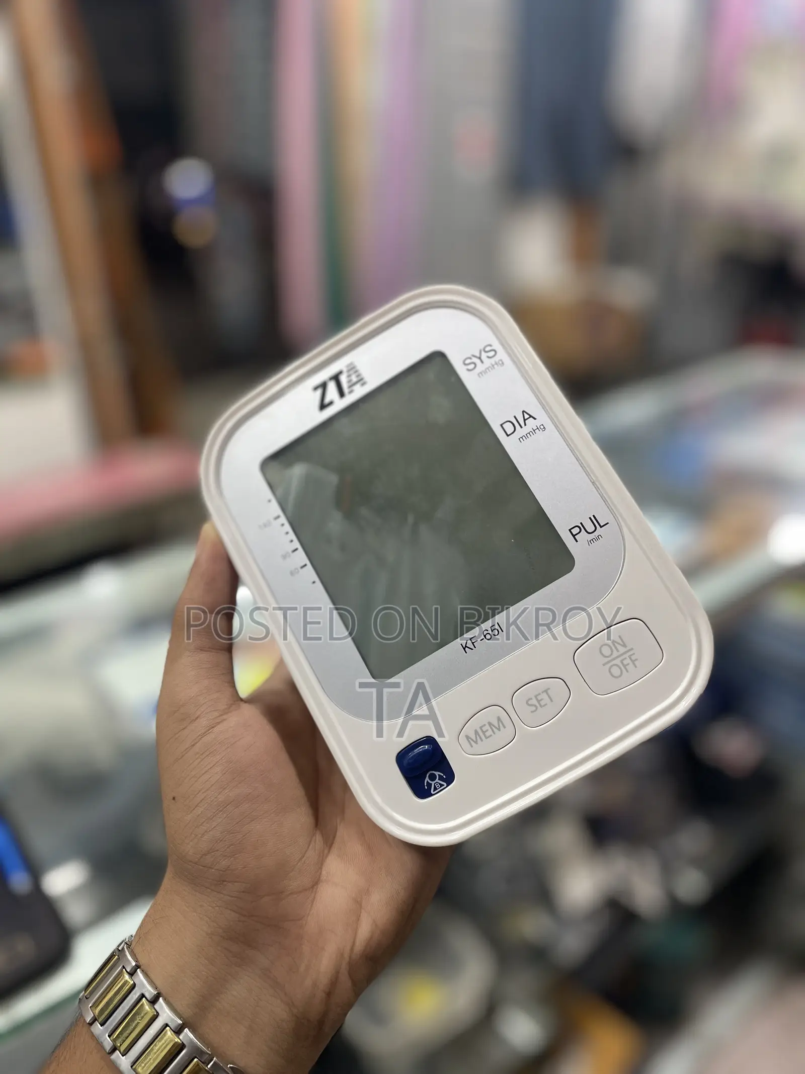 Zta Digital Blood Pressure Monitoring Machine