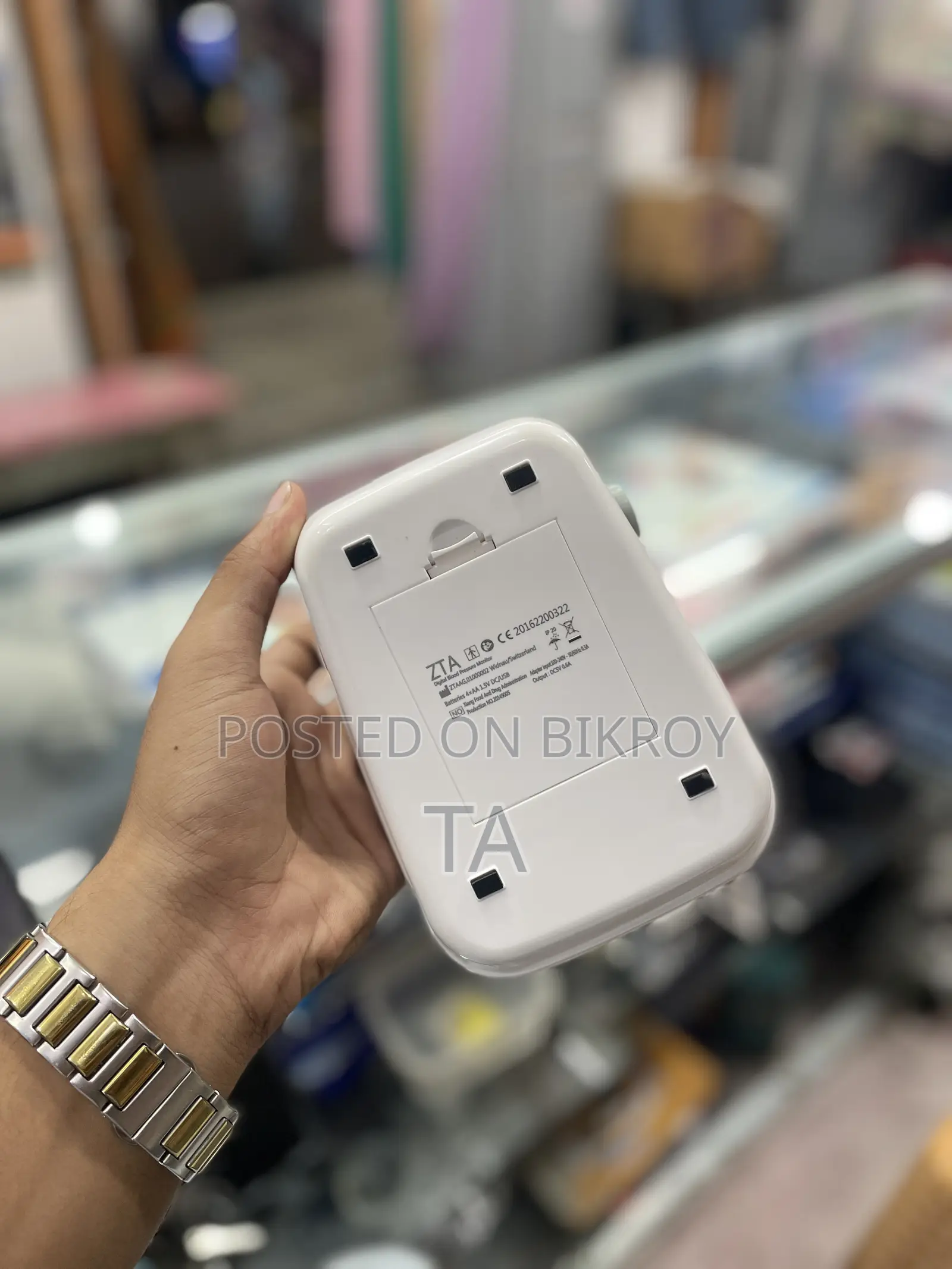 Zta Digital Blood Pressure Monitoring Machine