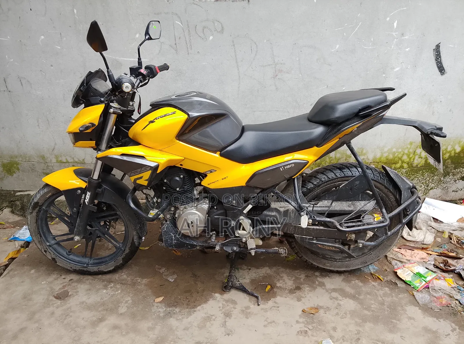 হিরো এক্সট্রিম ১২৫আর ২০২৫ ইয়েলো