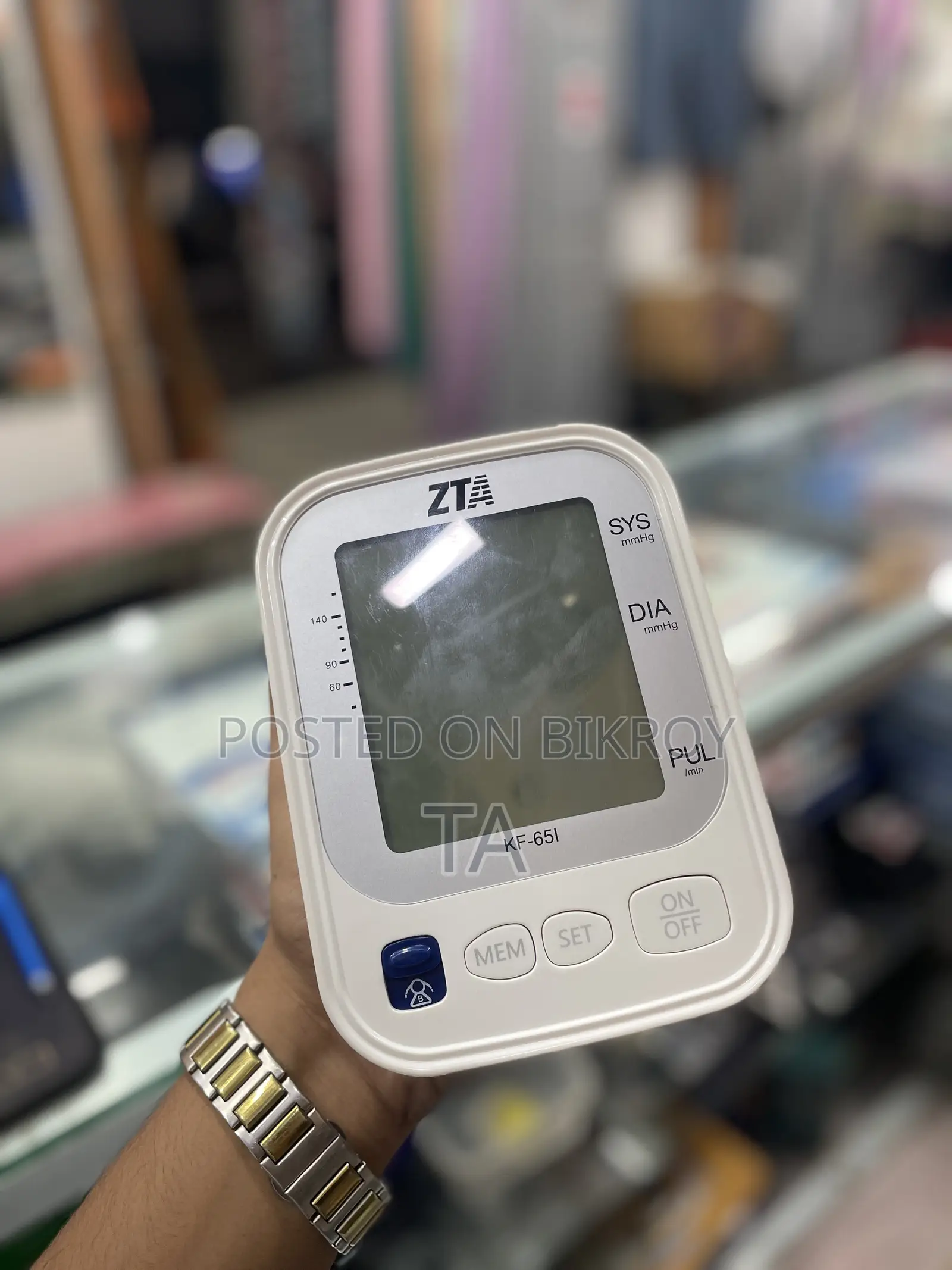 Zta Digital Blood Pressure Monitoring Machine