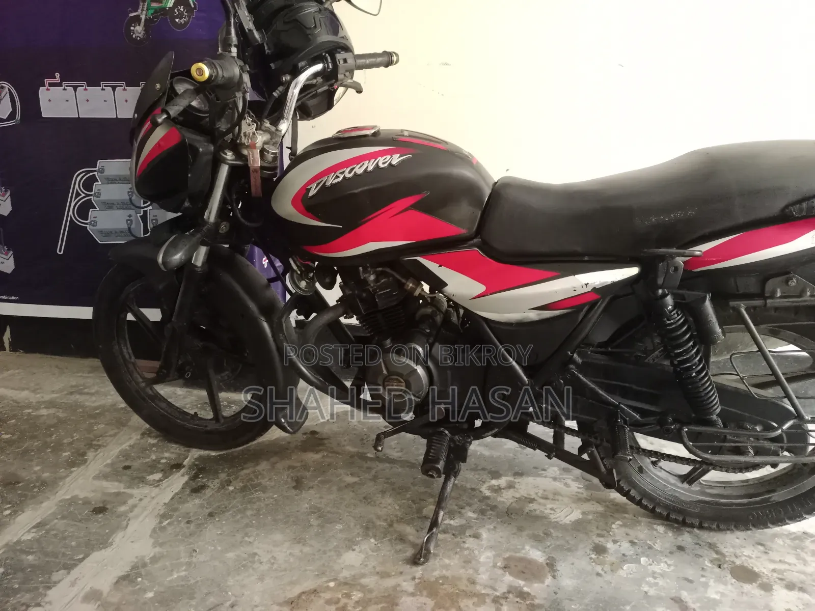 Bajaj Discover 150 2011 Black