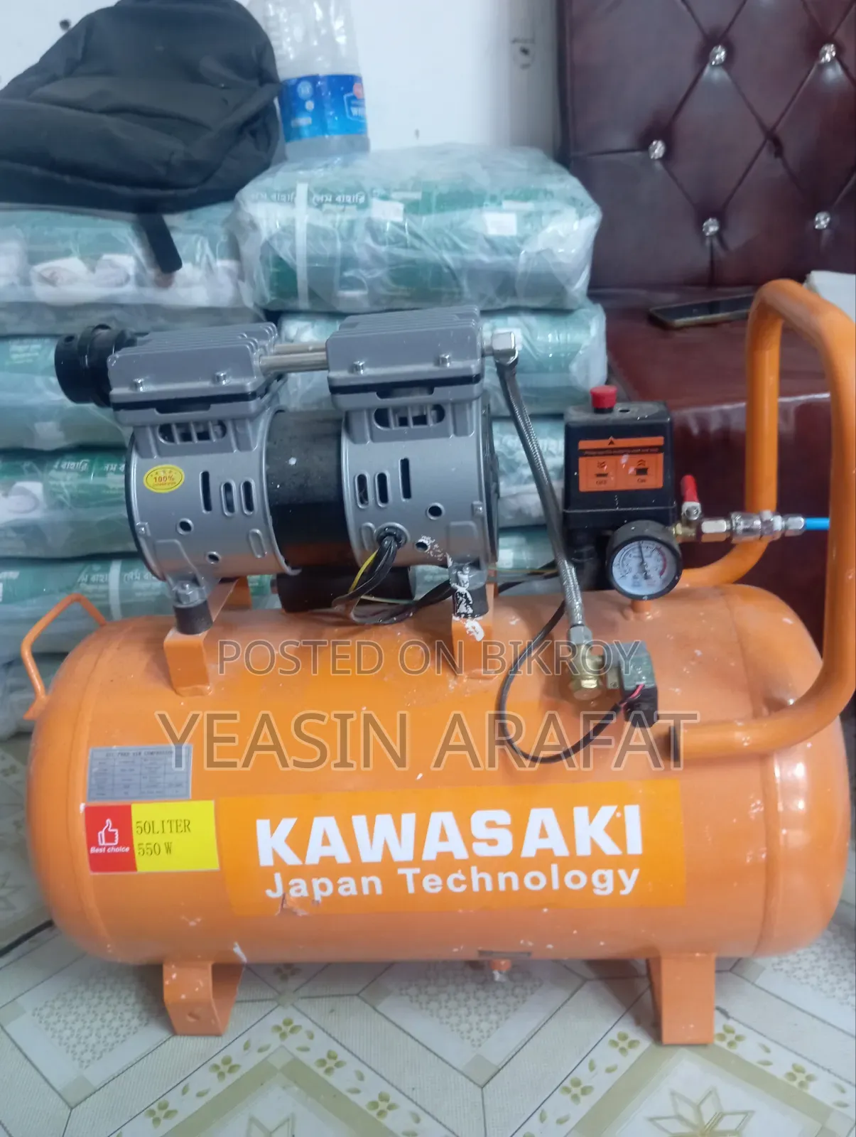 Semi-automatic Piston Filling Machine and Air Compressor