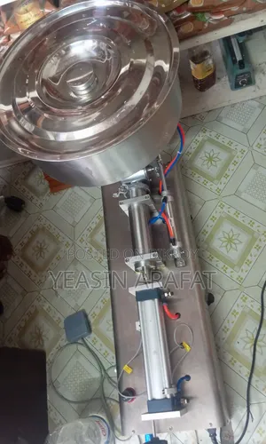 Semi-automatic Piston Filling Machine and Air Compressor