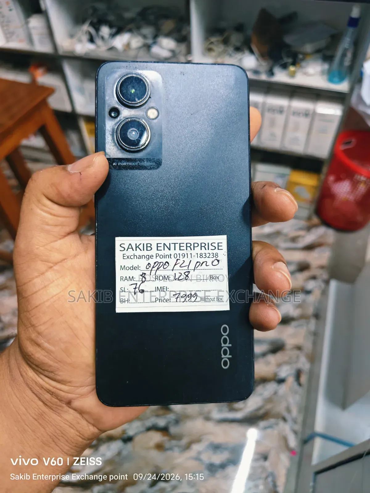 Oppo F21 Pro 128 GB Black