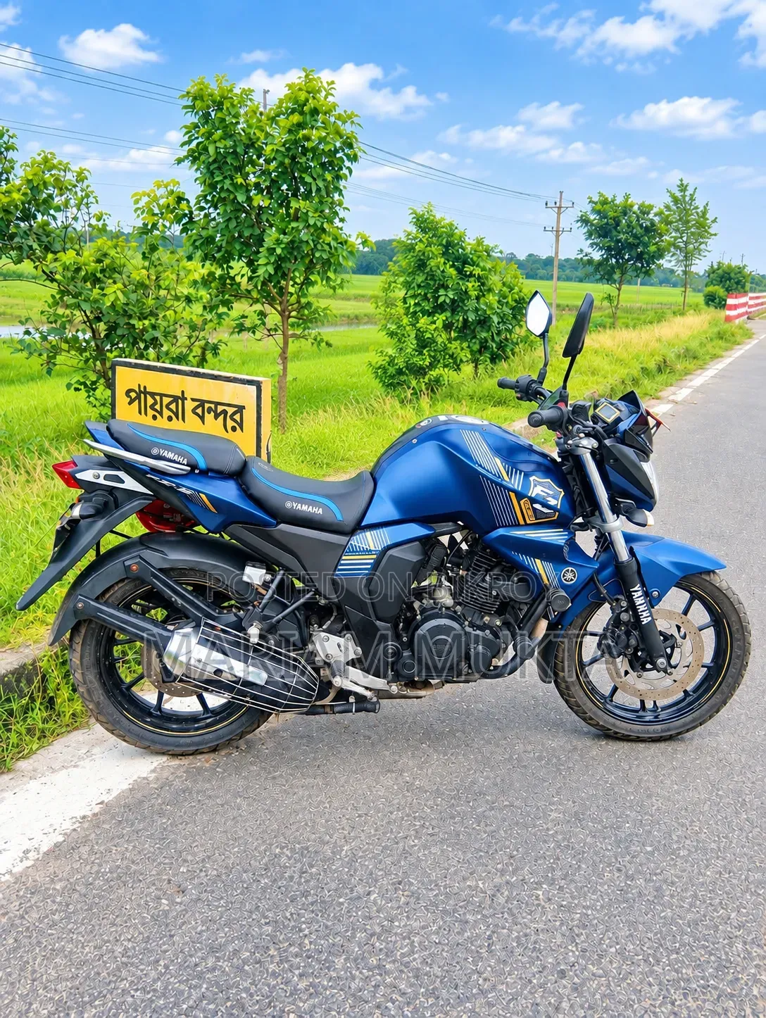 Yamaha FZ 2022 Blue