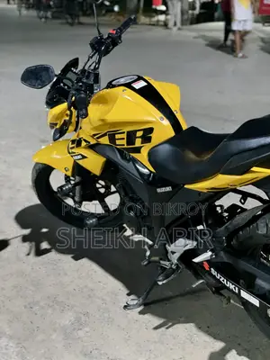 Suzuki Gixxer 2024 Yellow