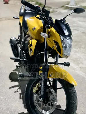 Suzuki Gixxer 2024 Yellow