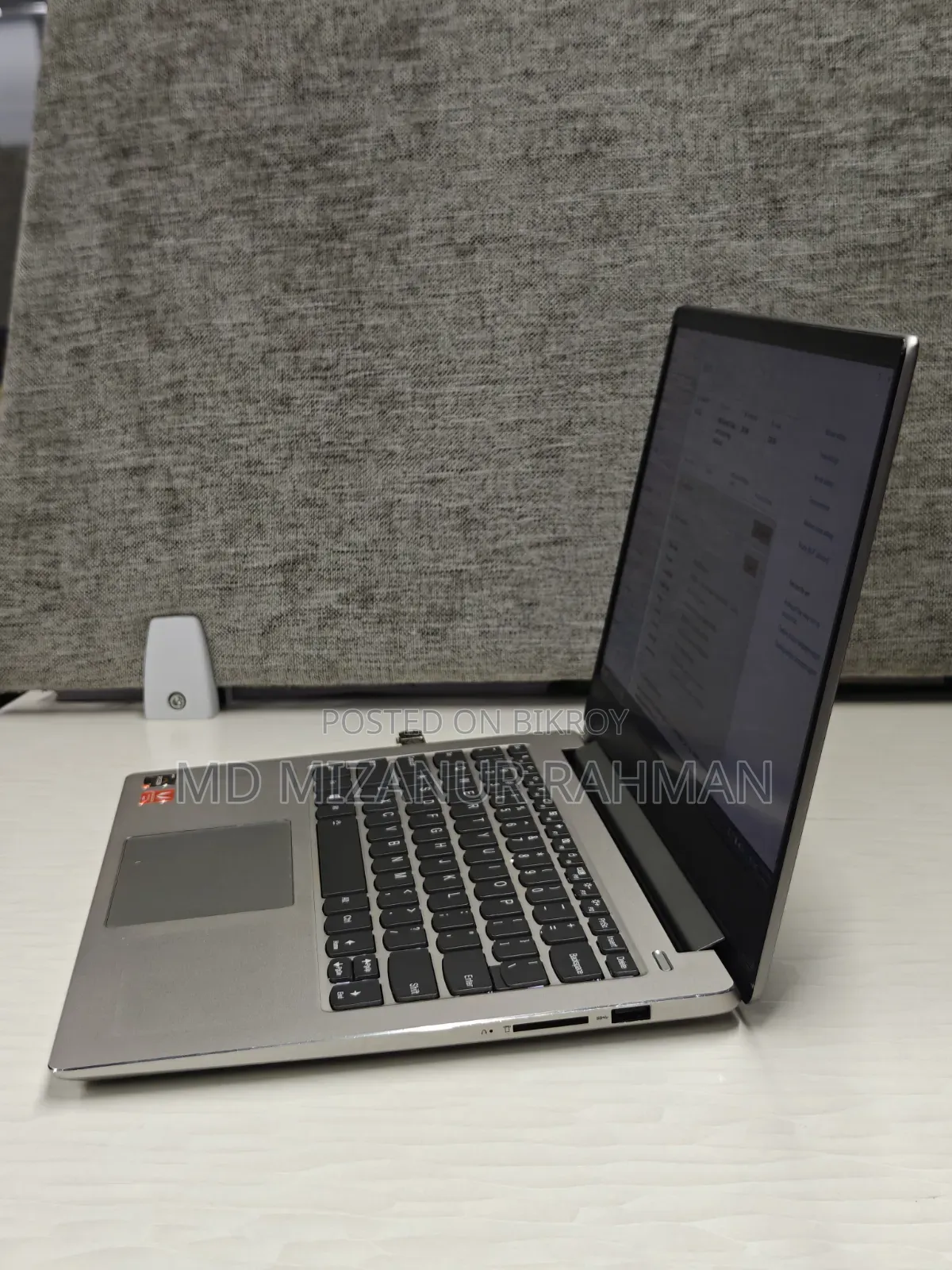 Laptop Lenovo 8GB AMD SSD 256GB