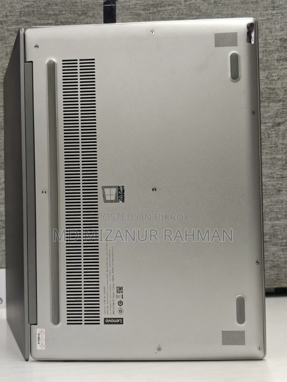 Laptop Lenovo 8GB AMD SSD 256GB