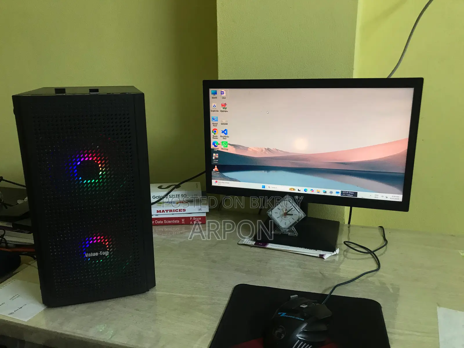Desktop Computer 8GB Intel Core i5 SSD 256GB