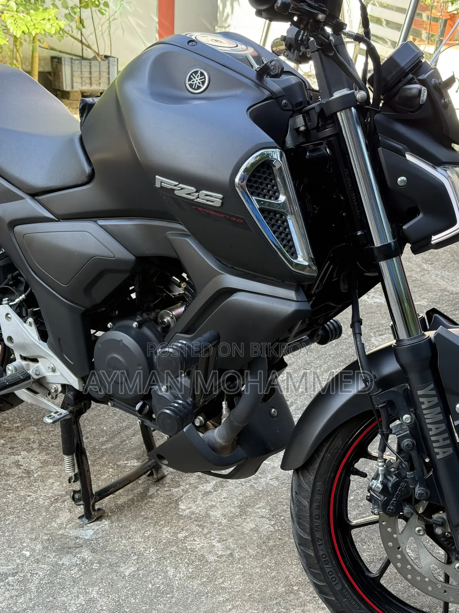 Yamaha FZS V4 2025 Black