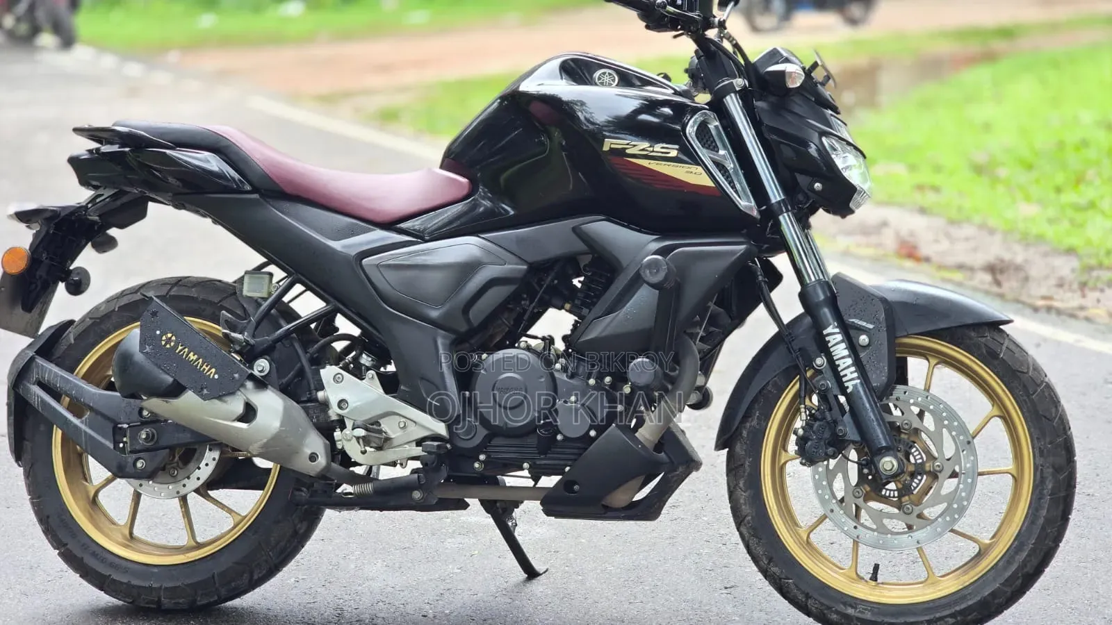 Yamaha FZS V3 2023 Black