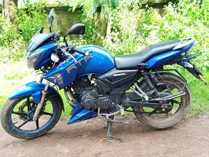 TVS Apache RTR 160 2V 2025 Blue