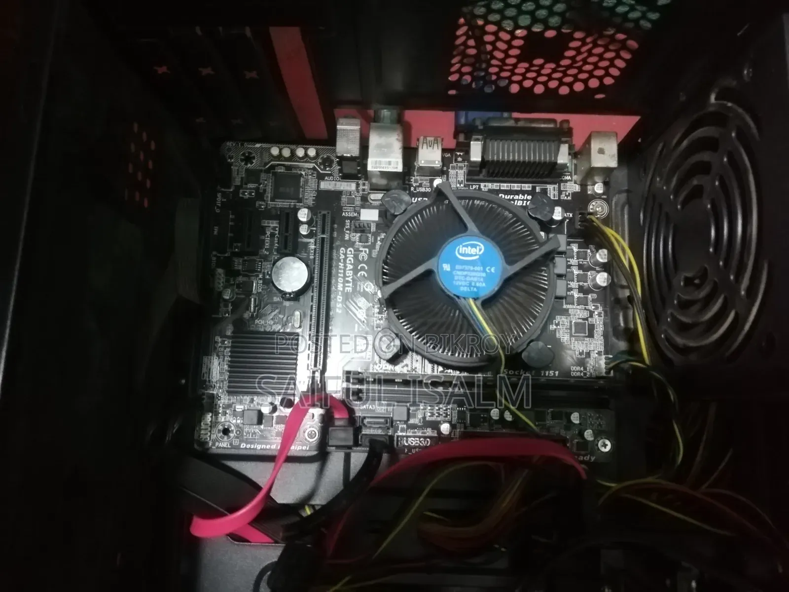 Gigabyte GA-H110MSTX-HD3-ZK 8GB Intel Core i3 HDD+SSD 750GB