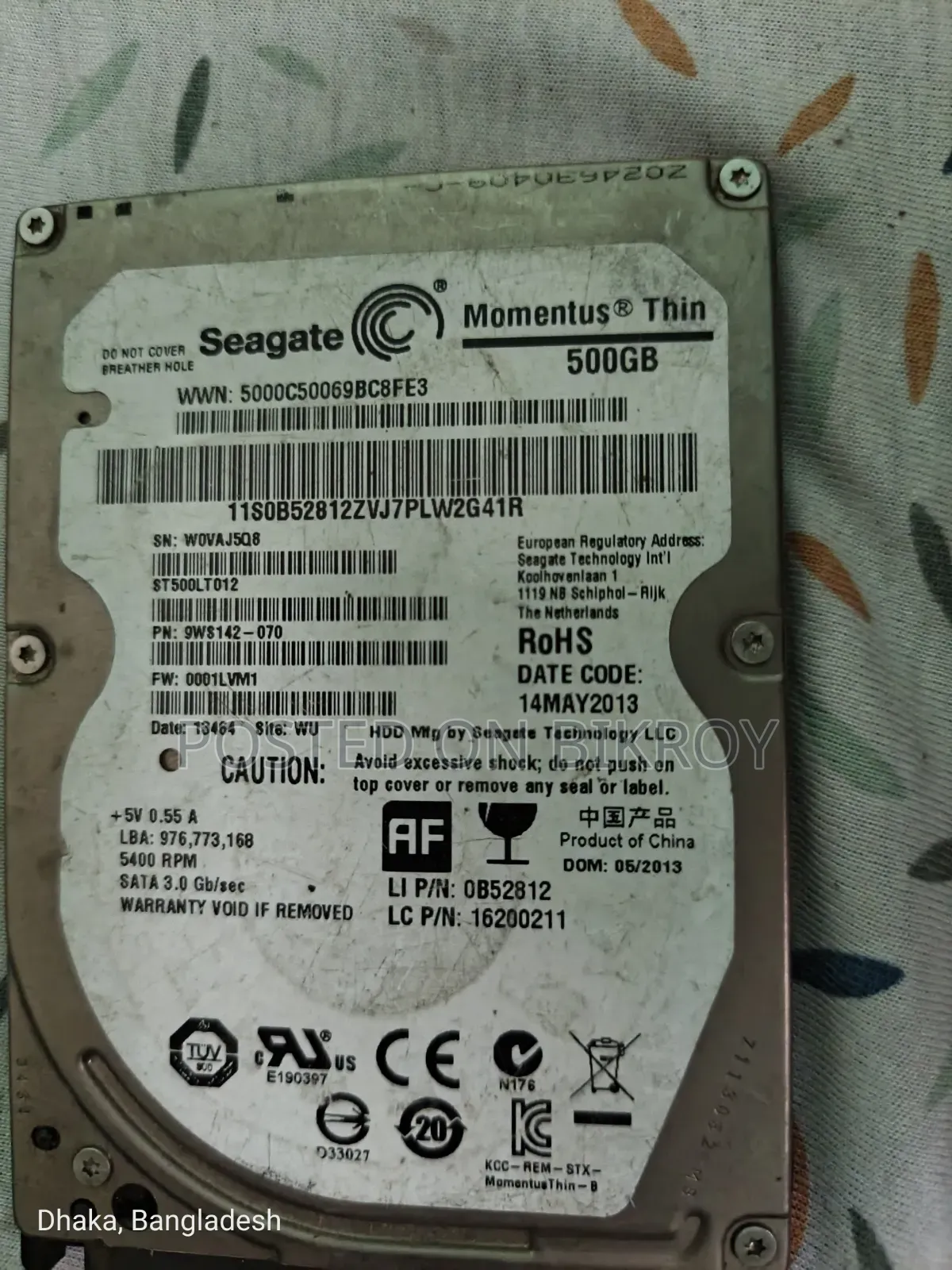 Laptop HDD