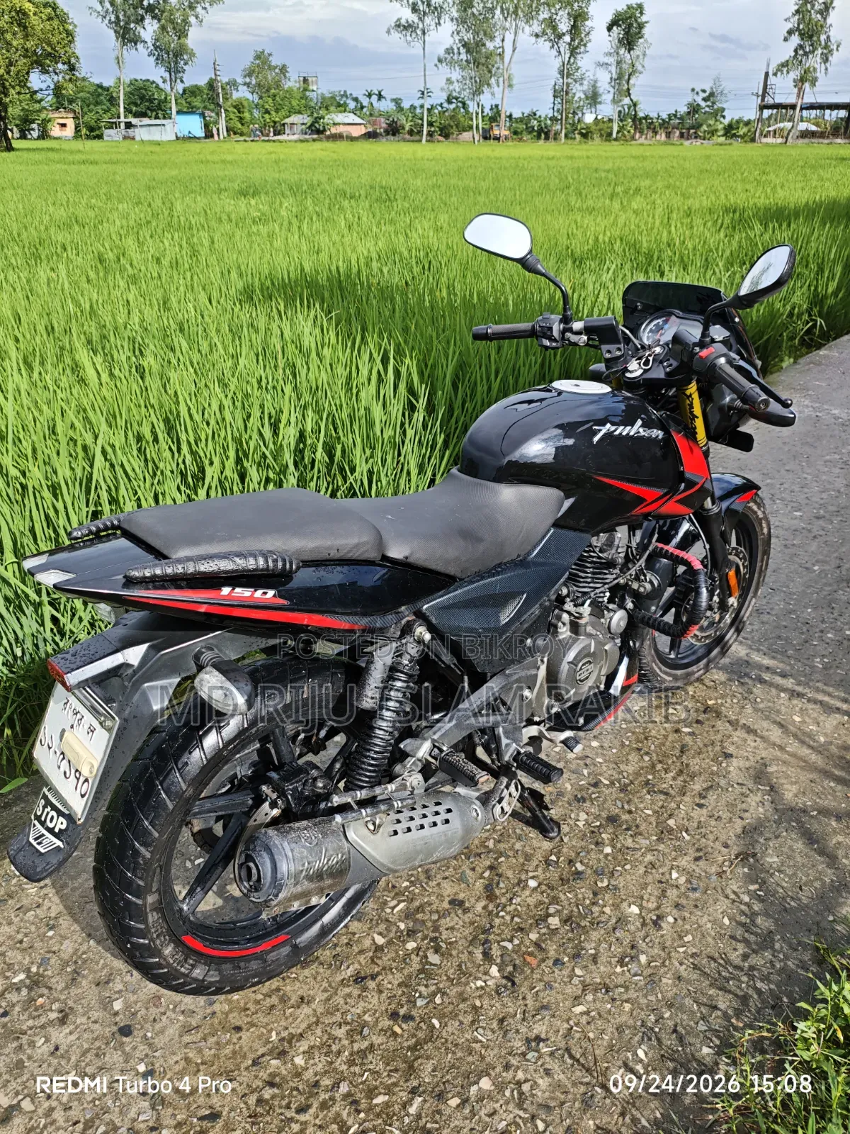 Bajaj Pulsar 150 2021 Red