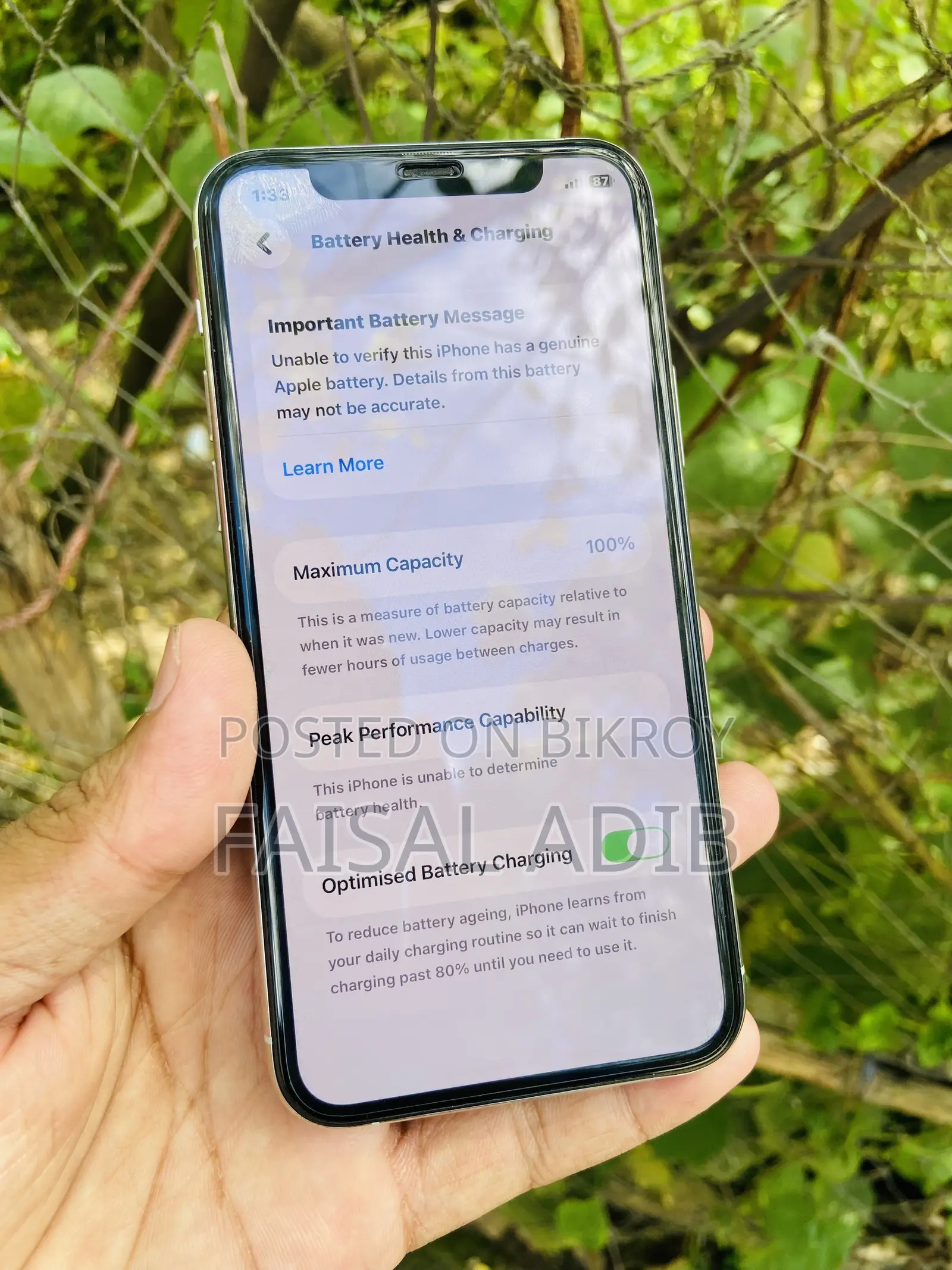অ্যাপল আইফোন ১১ প্রো ৬৪ জিবি হোয়াইট