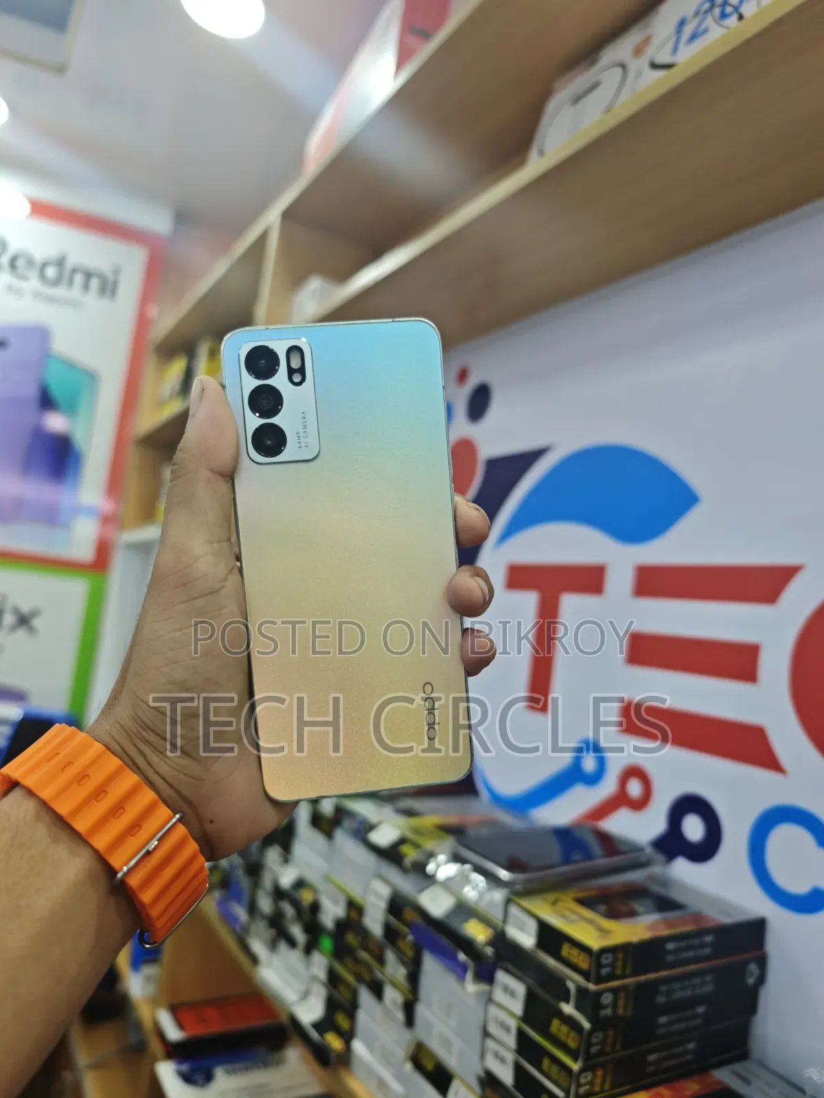 Oppo Reno6 5G 128 GB Gold