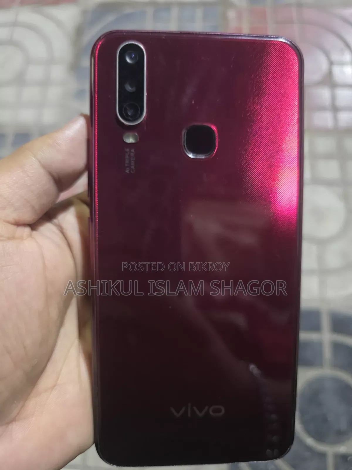 Vivo Y17 256 GB Purple