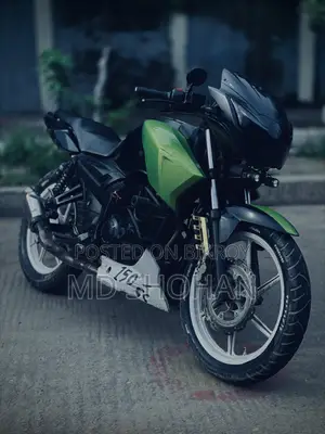 TVS Apache RTR 160 2V 2015 Blue