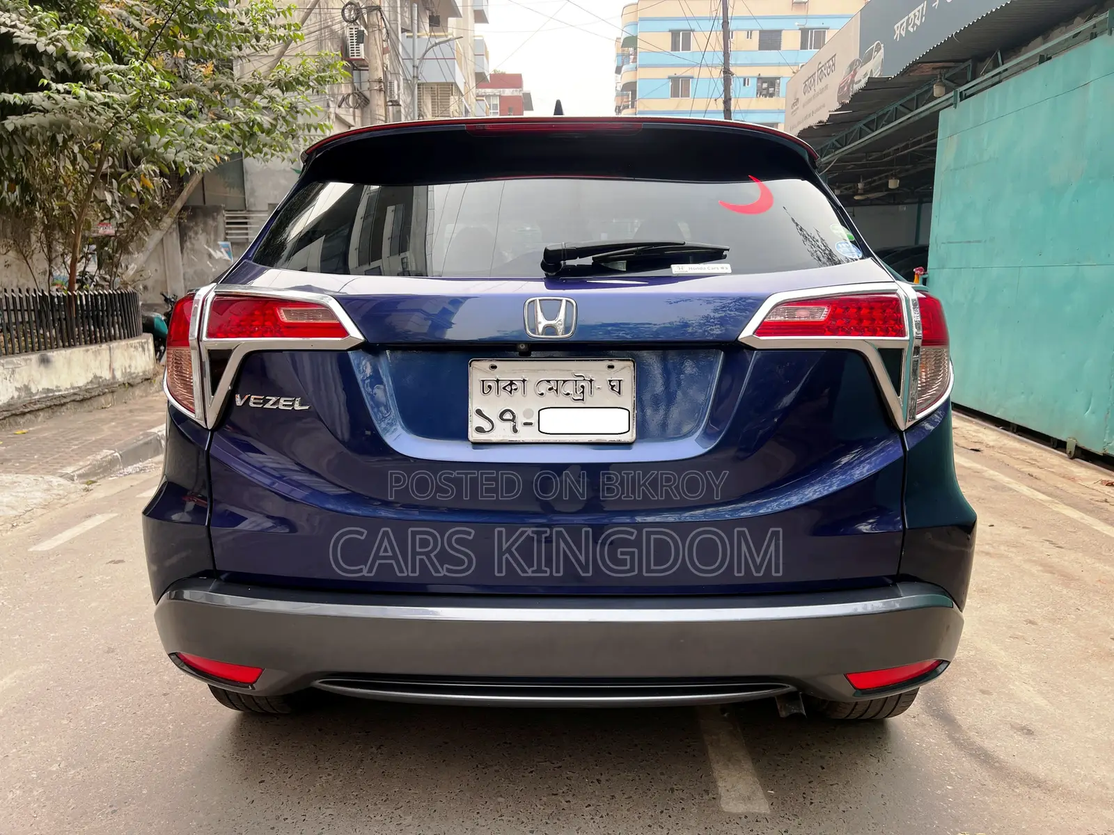 Honda Vezel 1.5 Two-Wheel Drive 2014 Blue