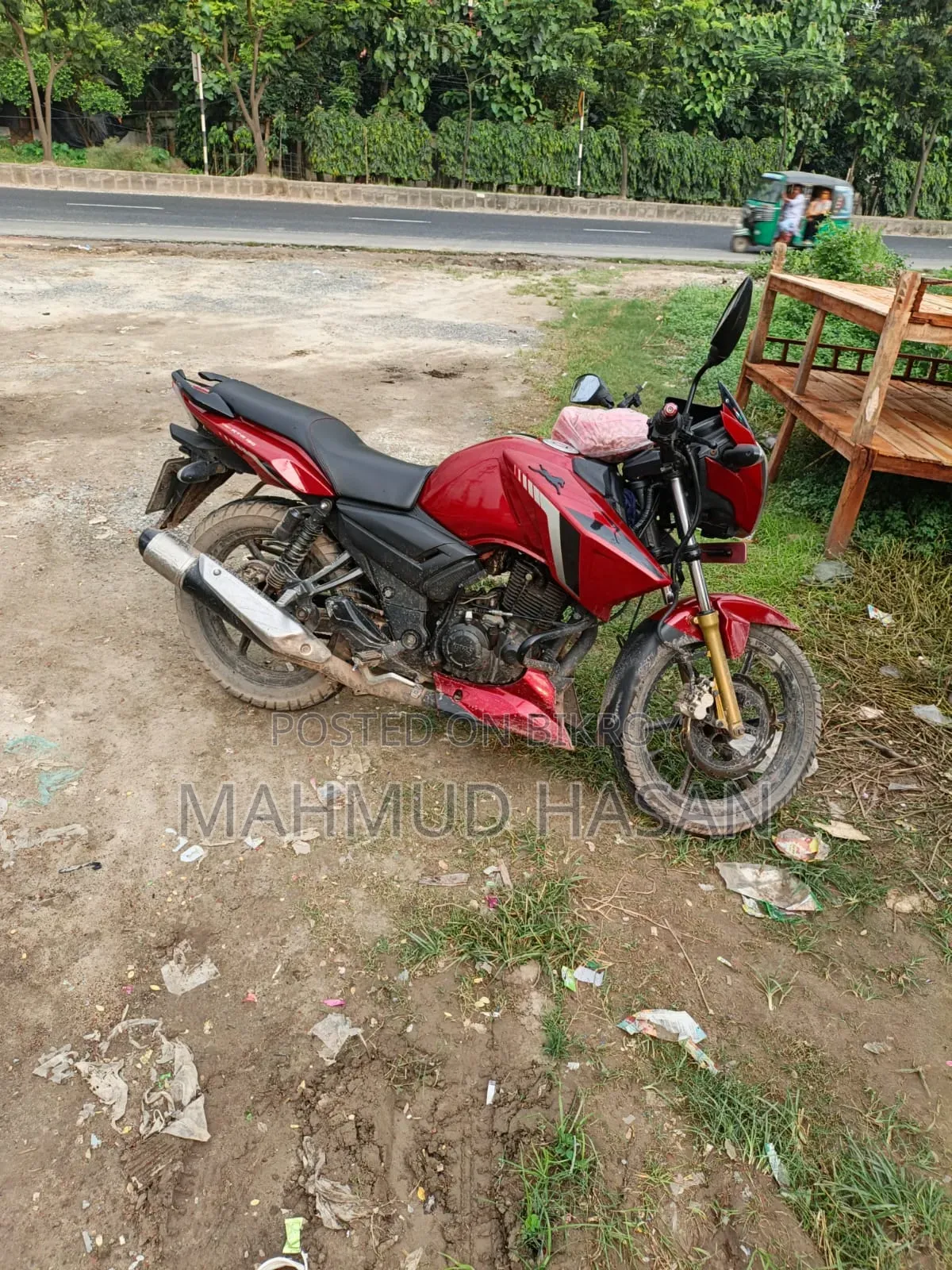 TVS Apache RTR 160 2V 2018 Red