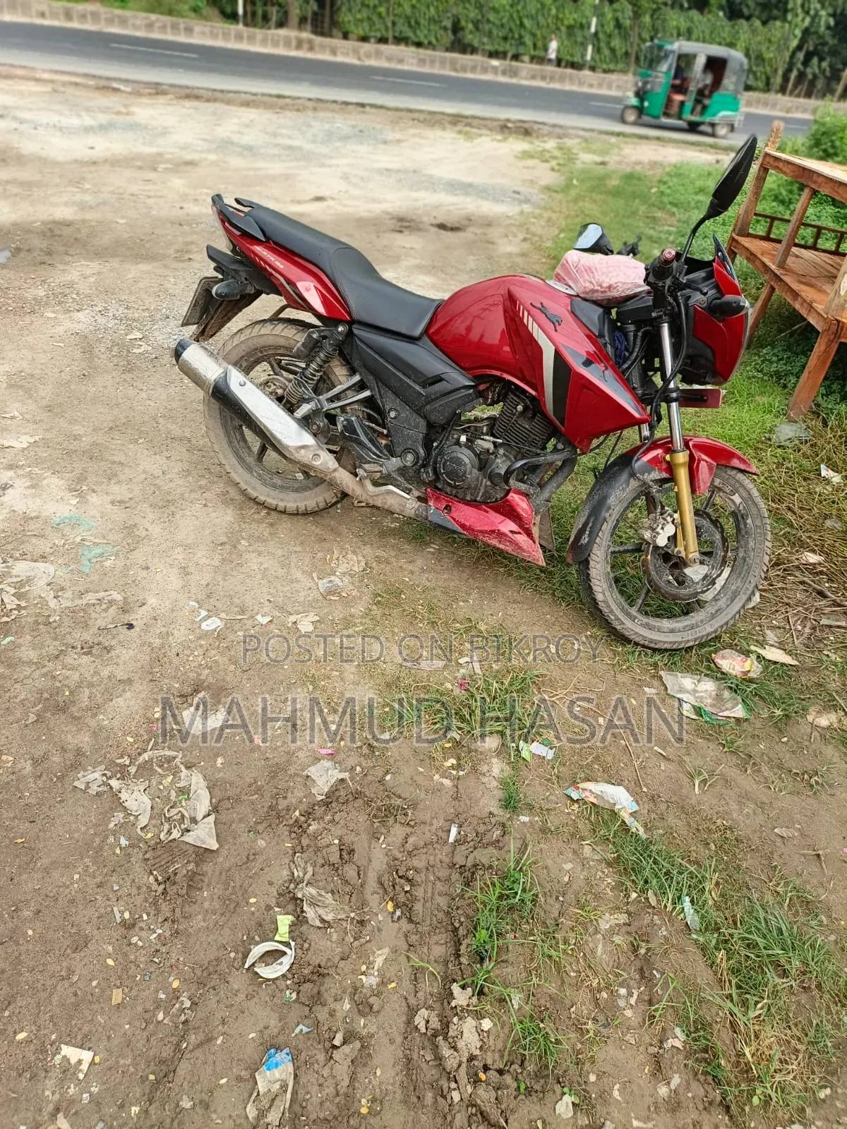 TVS Apache RTR 160 2V 2018 Red