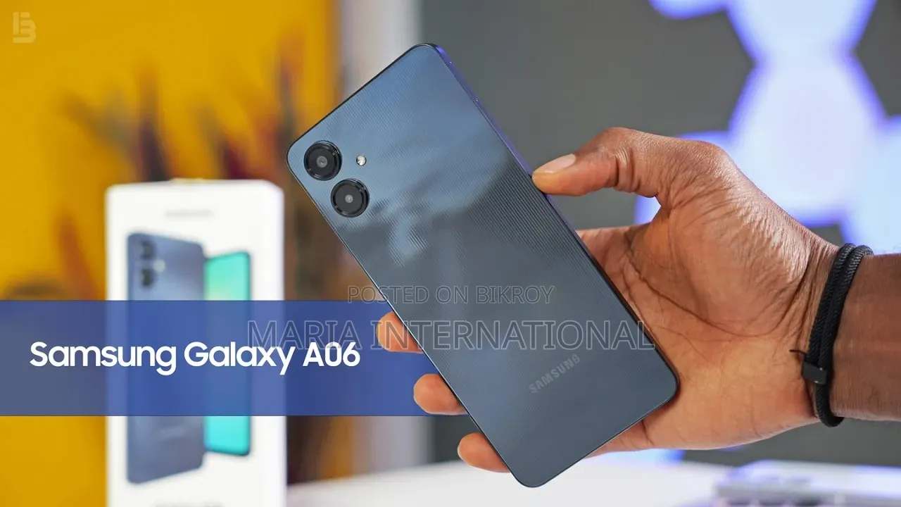 Samsung Galaxy A06 128 GB Black