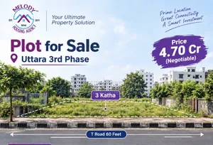 Residential Plot for Sale in Uttara 3rd Phase