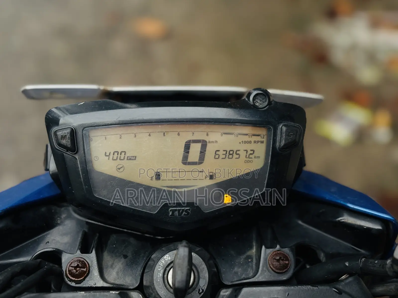 TVS Apache 160 4V 2019 Blue