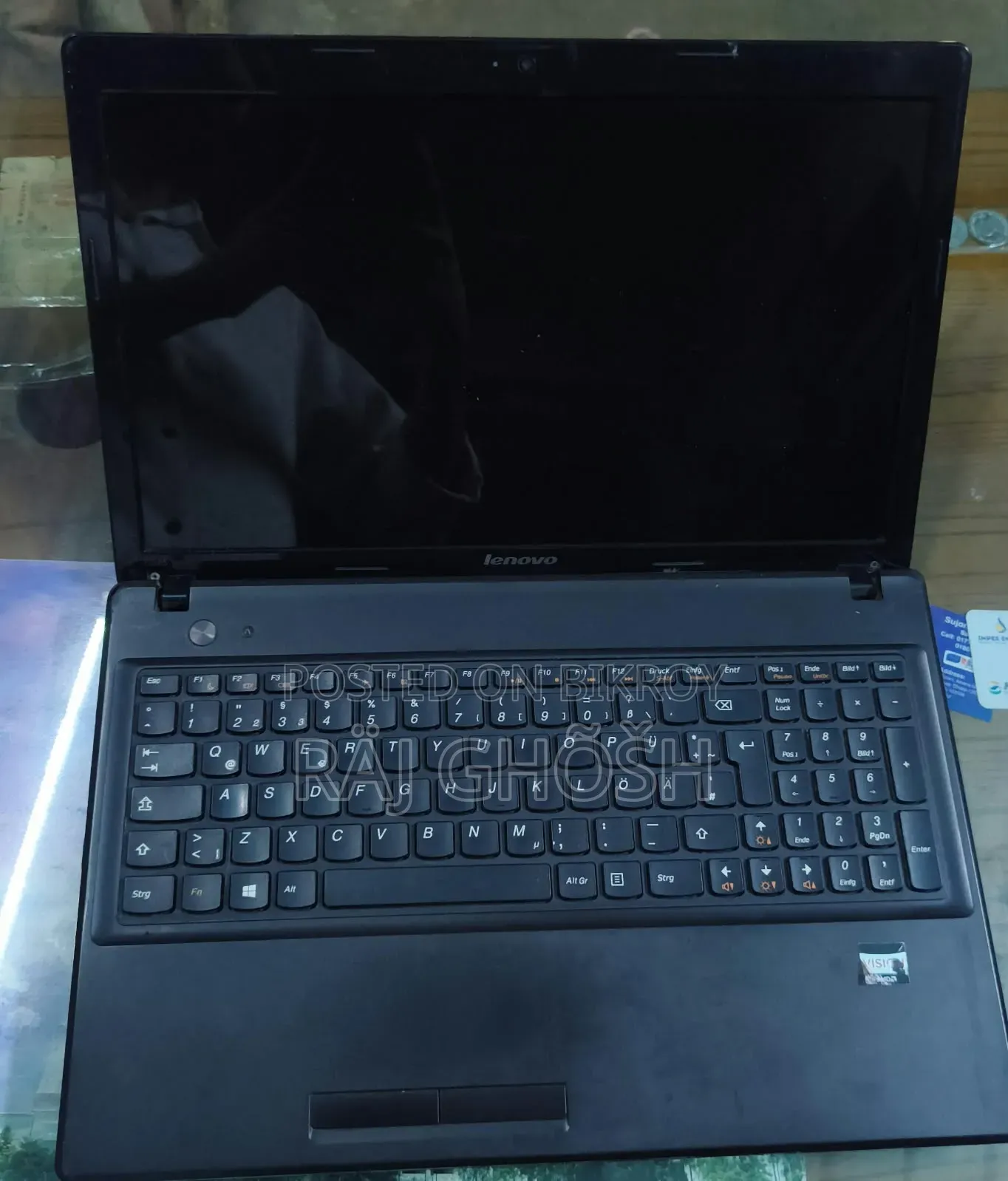 ল্যাপটপ Lenovo G585 2GB AMD A10 HDD 512GB