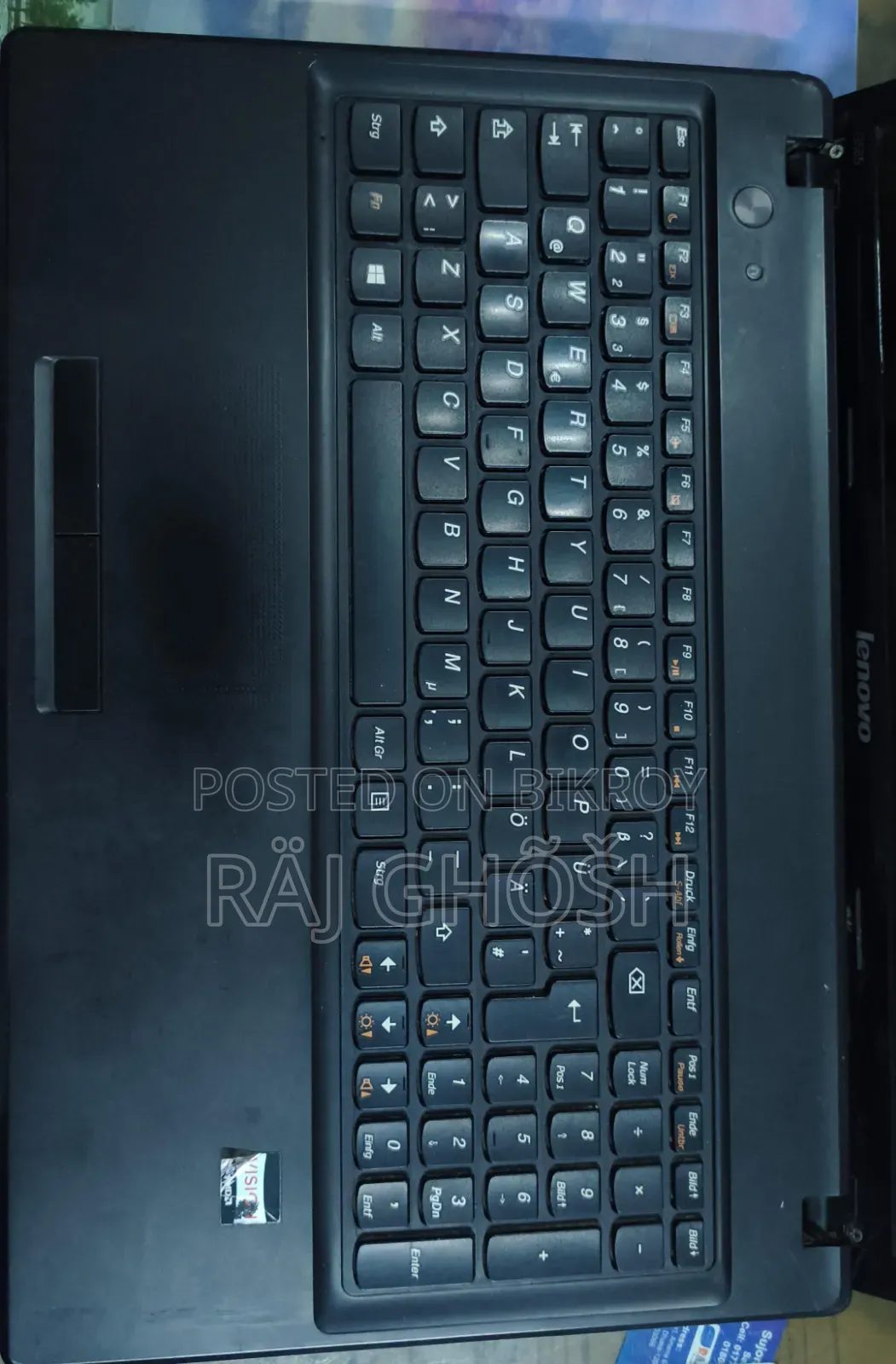 ল্যাপটপ Lenovo G585 2GB AMD A10 HDD 512GB