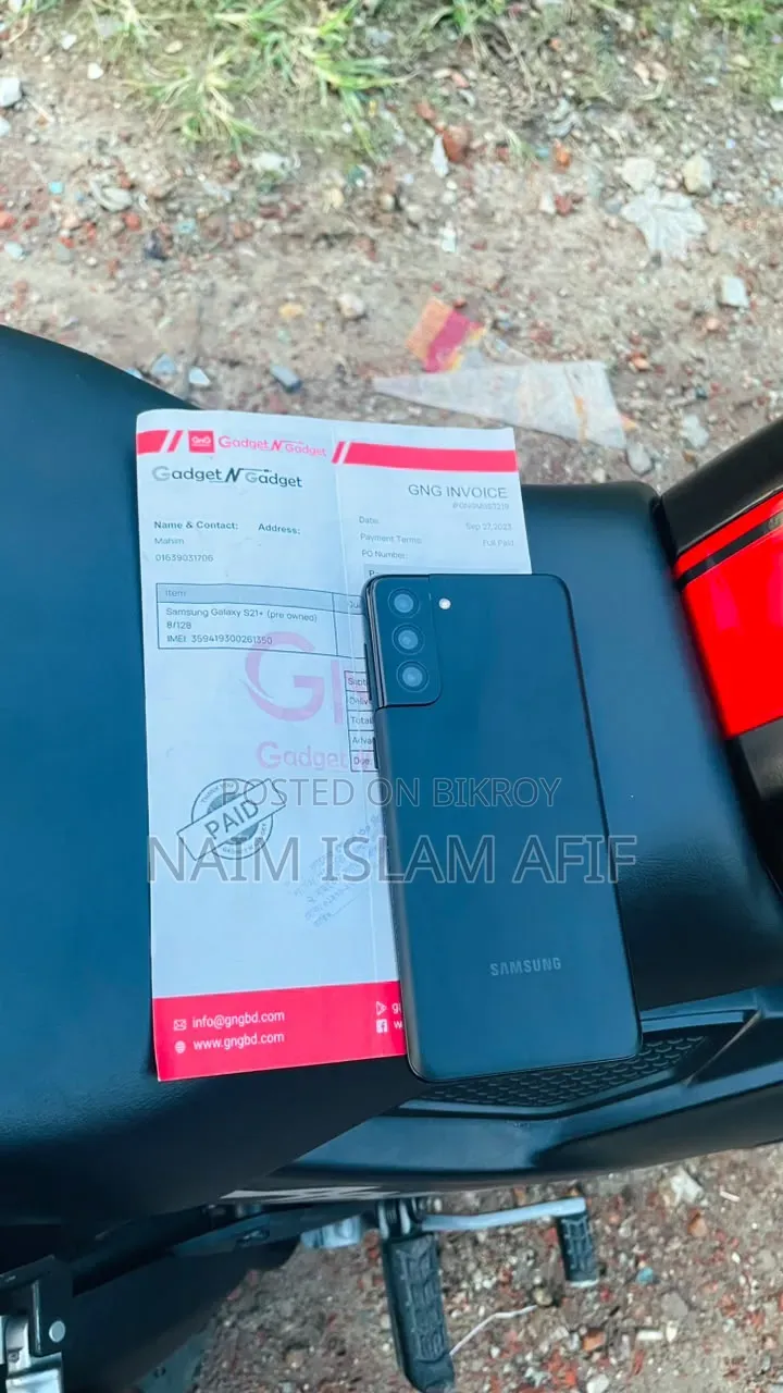 Samsung Galaxy S21+ 5G 128 GB Black