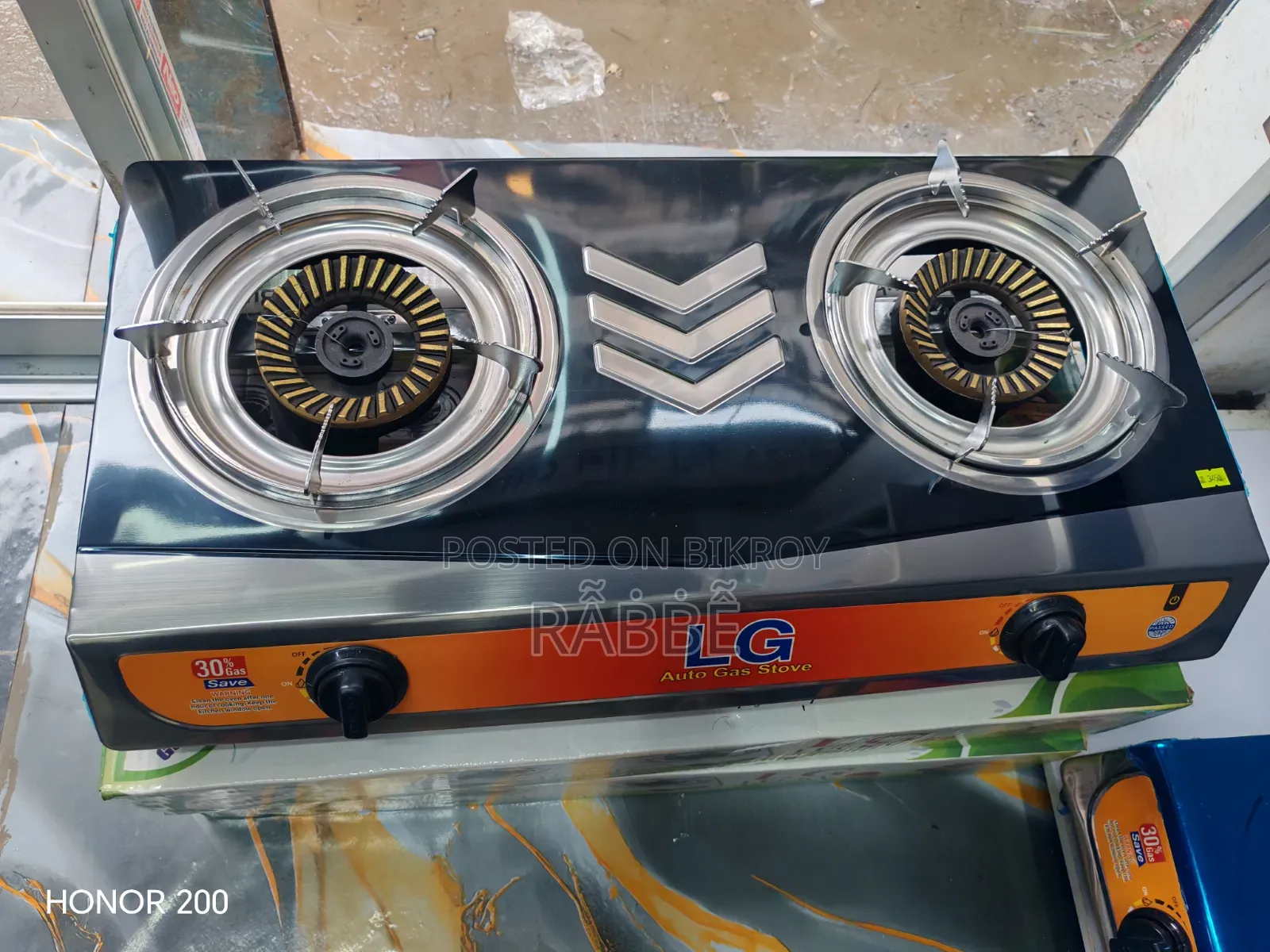 LG 2 Burner Auto Gas Stove