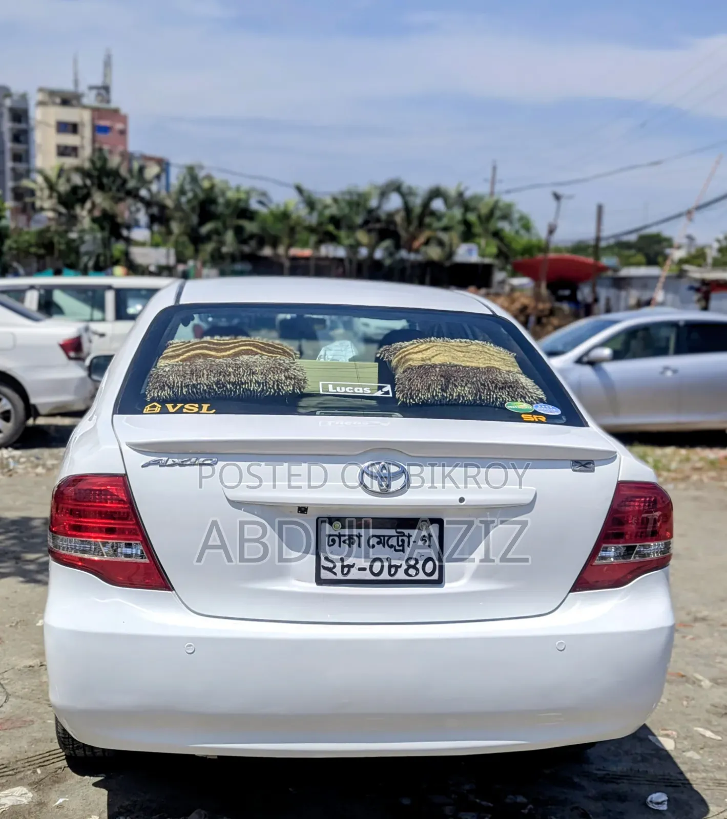 Toyota Axio 2011 White