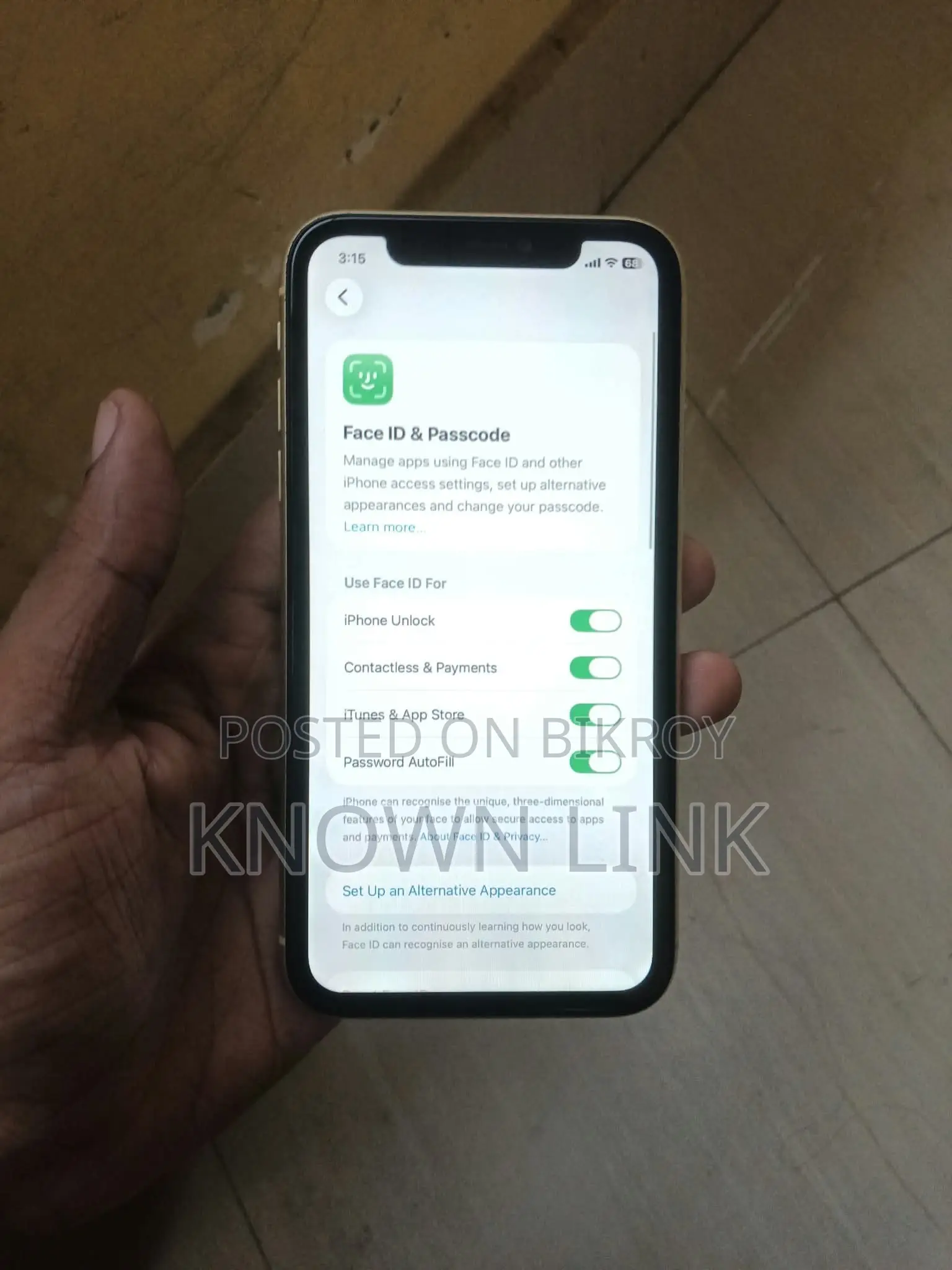 Apple iPhone 11 64 GB Yellow