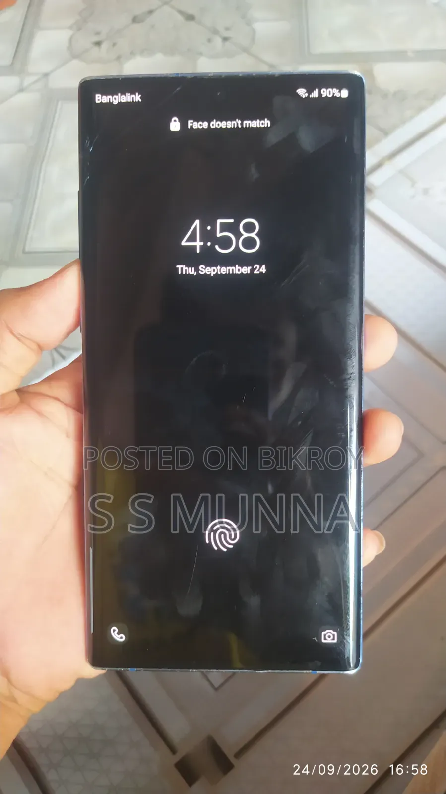 Samsung Galaxy Note 10 5G 256 GB Blue