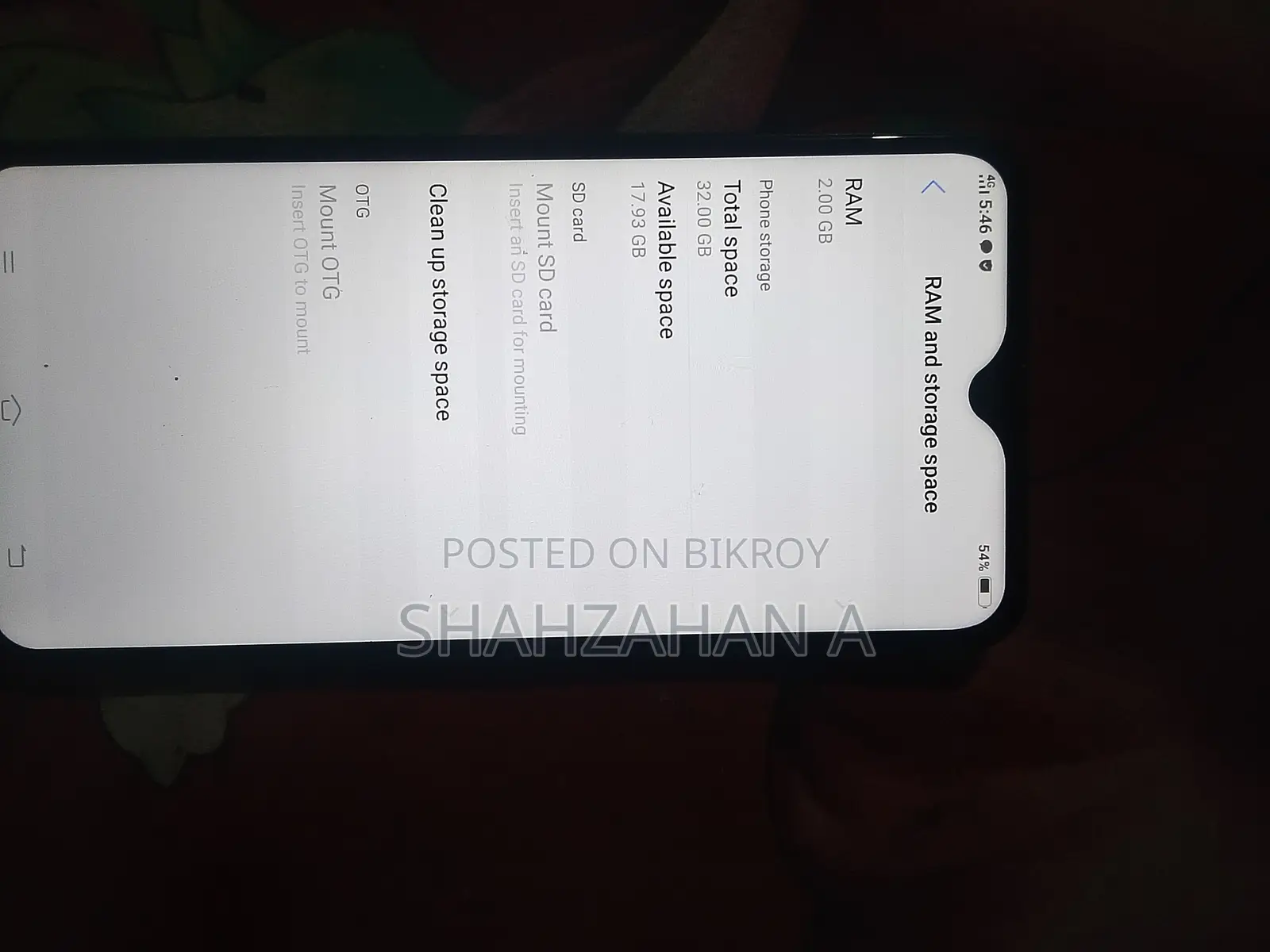 Vivo Y91c 32 GB Blue
