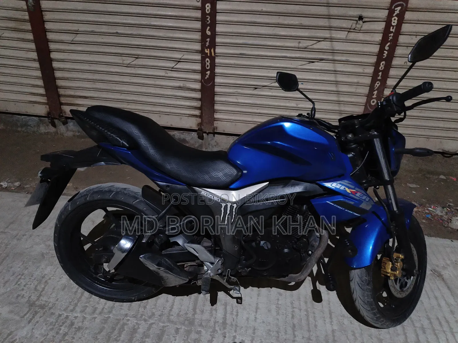 Suzuki Gixxer 2018 Blue