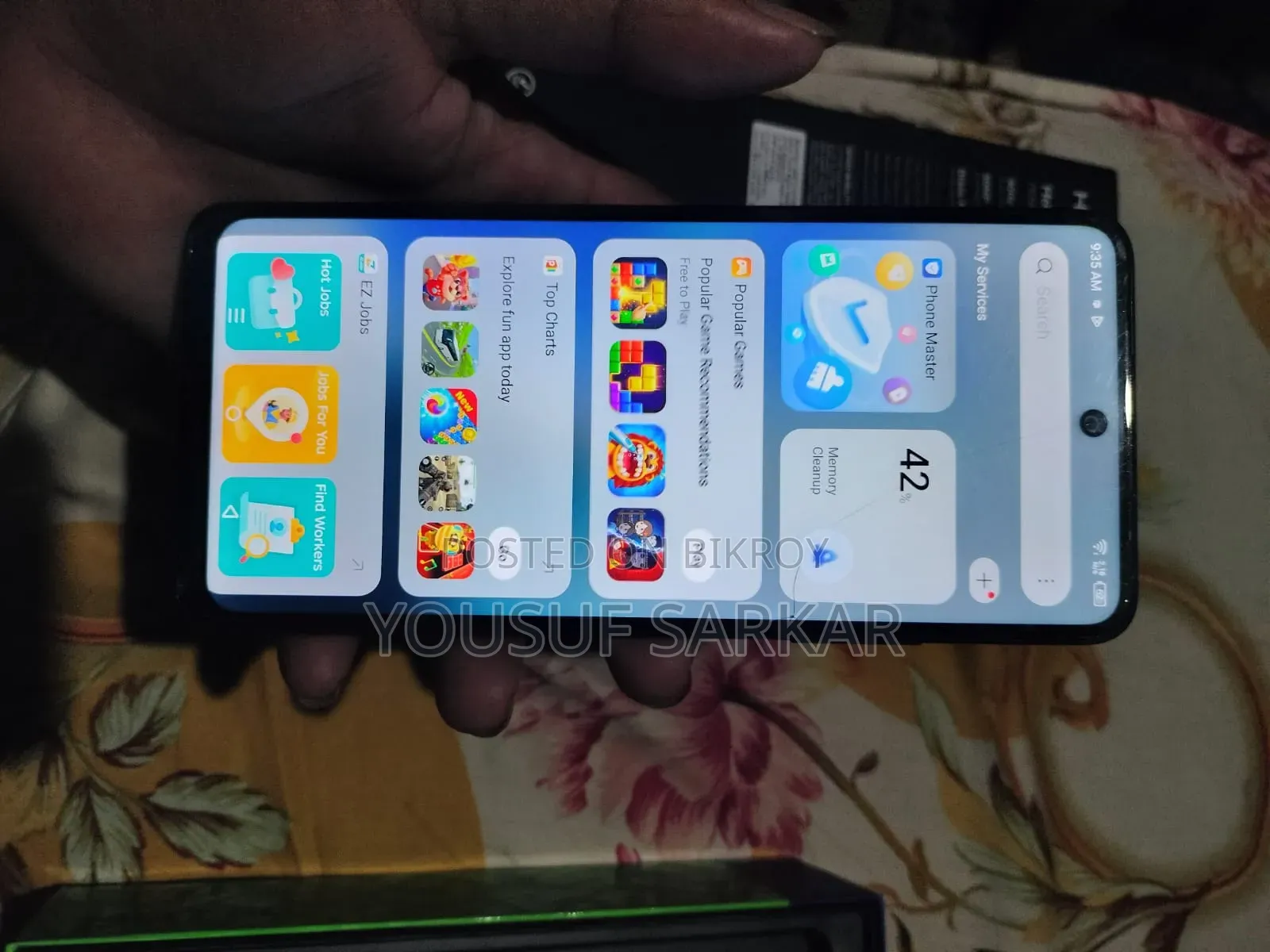 ইনফিনিক্স জিটি ৩০ প্রো ২৫৬ জিবি নীল