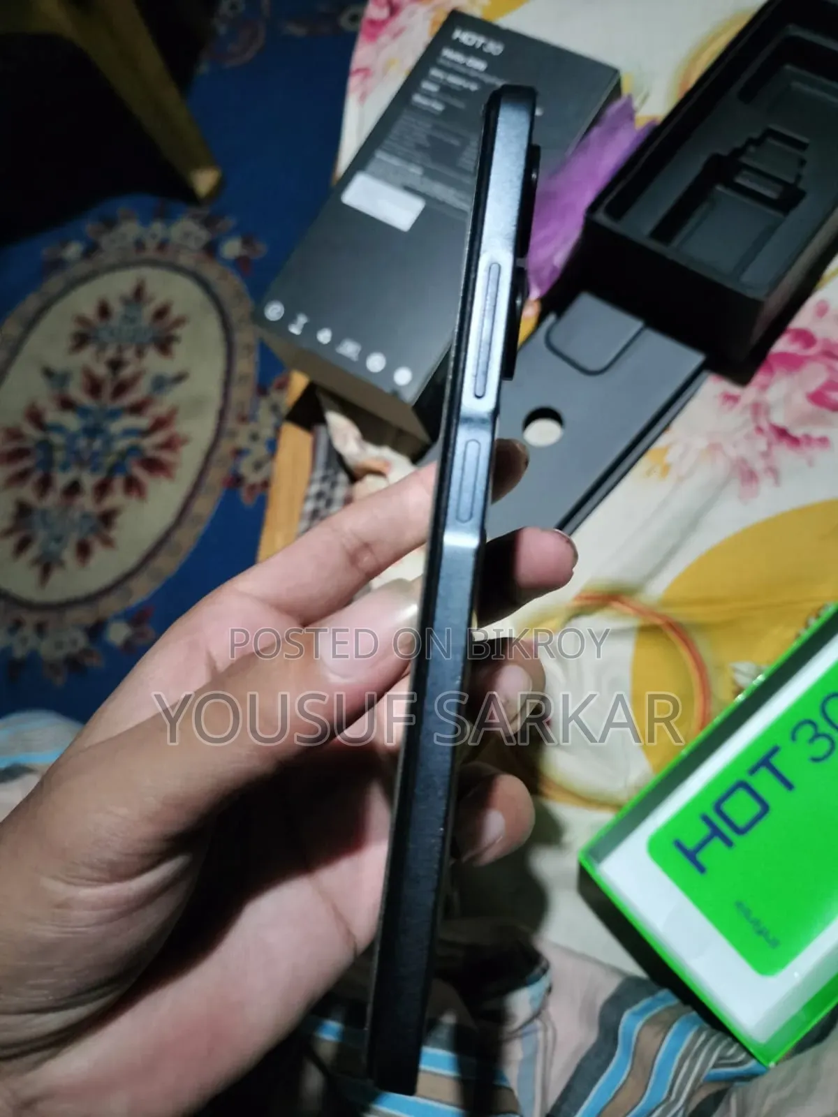 ইনফিনিক্স জিটি ৩০ প্রো ২৫৬ জিবি নীল