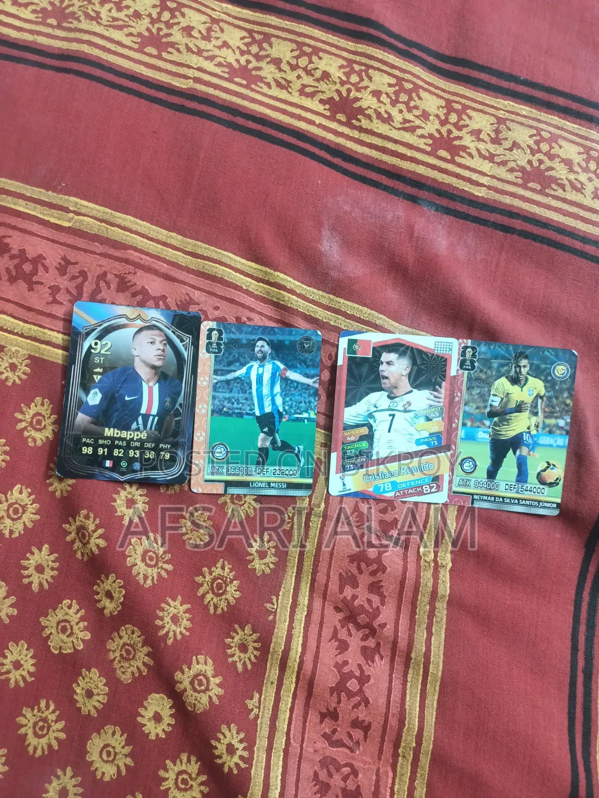 Football Goats Card