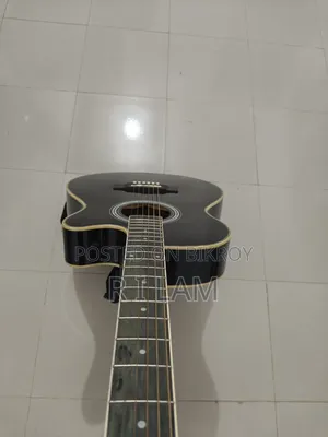 Chard EA12 Black Pure Acoustic Guitar