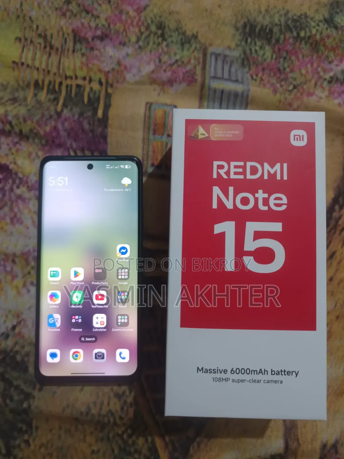 Xiaomi Redmi Note 15 128 GB